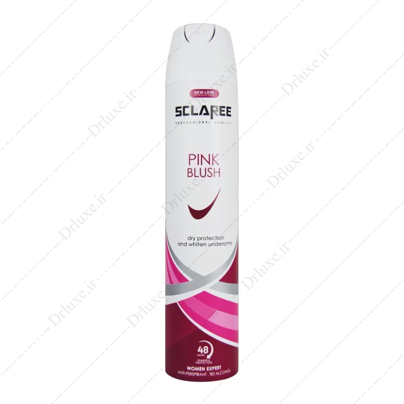 اسپری ضد تعریق زنانه اسکلاره مدل Pink Blush حجم 200 میلی لیتر